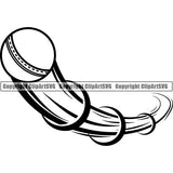Sports Game Cricket Motion ClipArt SVG