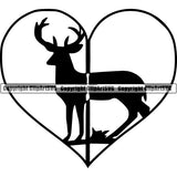 Sports Game Hunting Fishing Hunt Fish Deer ClipArt SVG