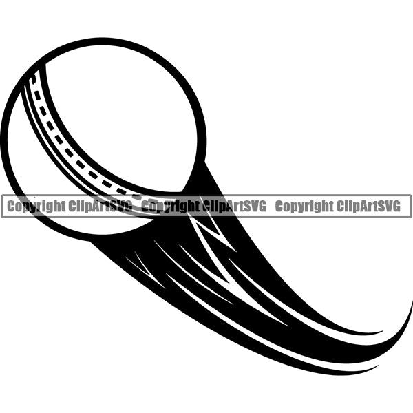 Sports Game Cricket Motion ClipArt SVG
