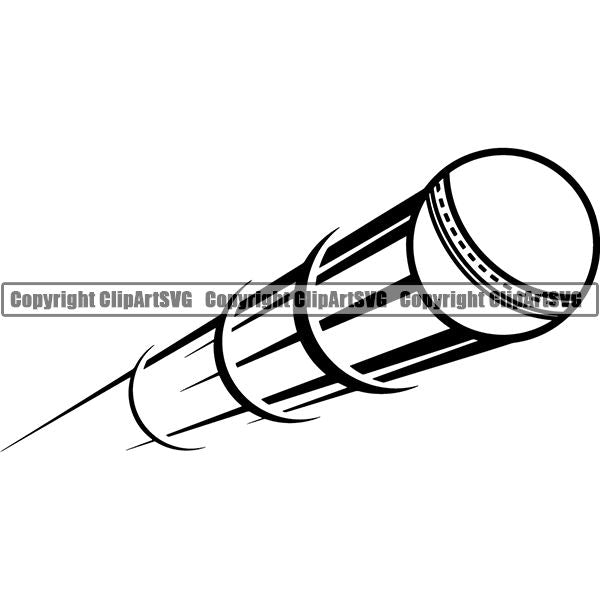 Sports Game Cricket Motion ClipArt SVG