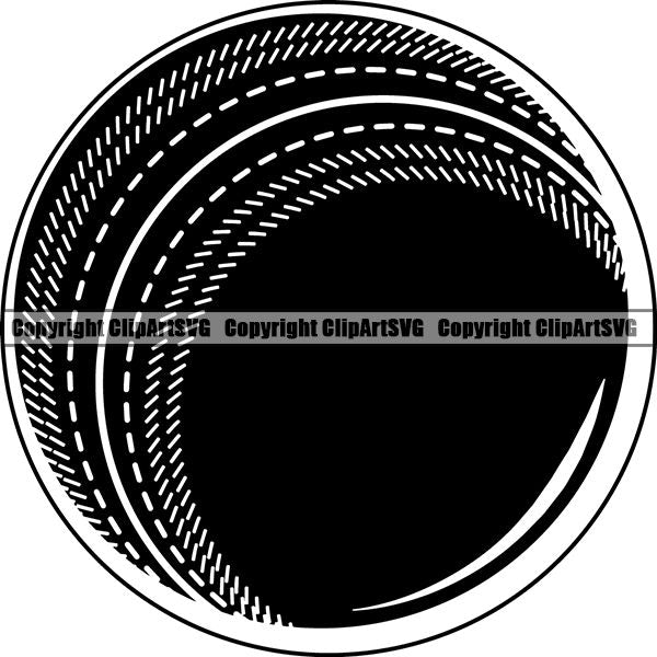Sports Game Cricket Ball ClipArt SVG