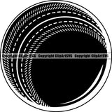 Sports Game Cricket Ball ClipArt SVG