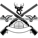 Sports Game Hunting Fishing Hunt Fish ClipArt SVG