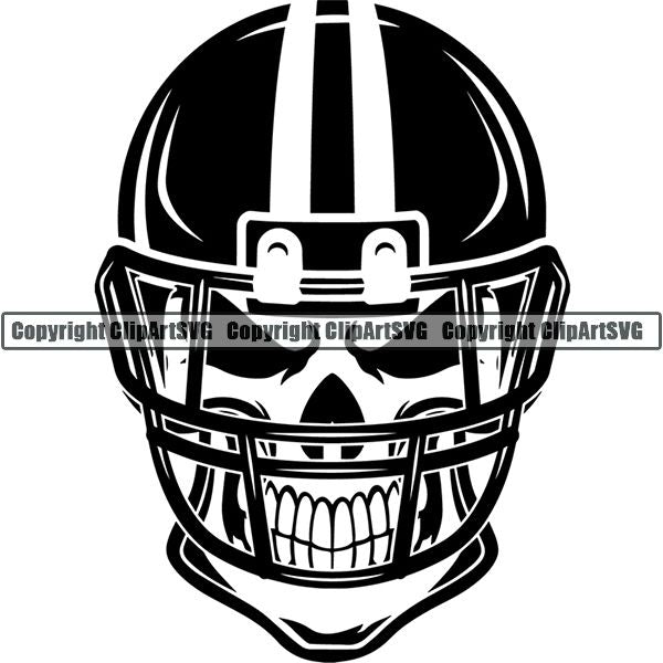 american football helmet silhouette Sports Game Football Helmet ClipArt SVG – ClipArt SVG