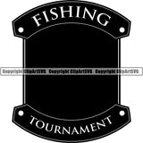Sports Game Hunting Fishing Hunt Fish Logo ClipArt SVG