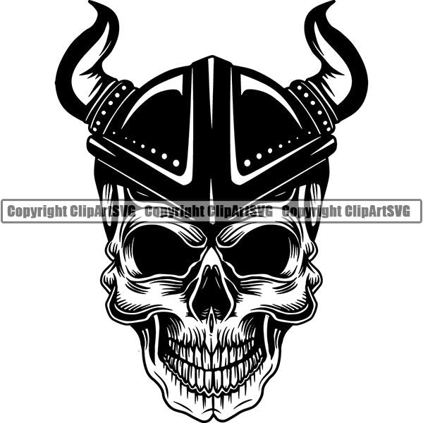 viking helmet clipart black and white