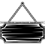 Construction Woodworking Carpenter Lumberjack Sign Wood Hanging ClipArt SVG