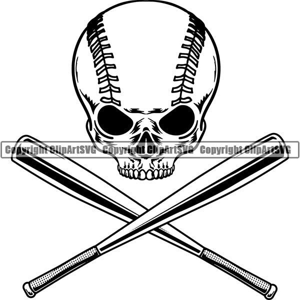 Baseball Skeleton SVG Sports Skeleton Svg Halloween Skeleton 