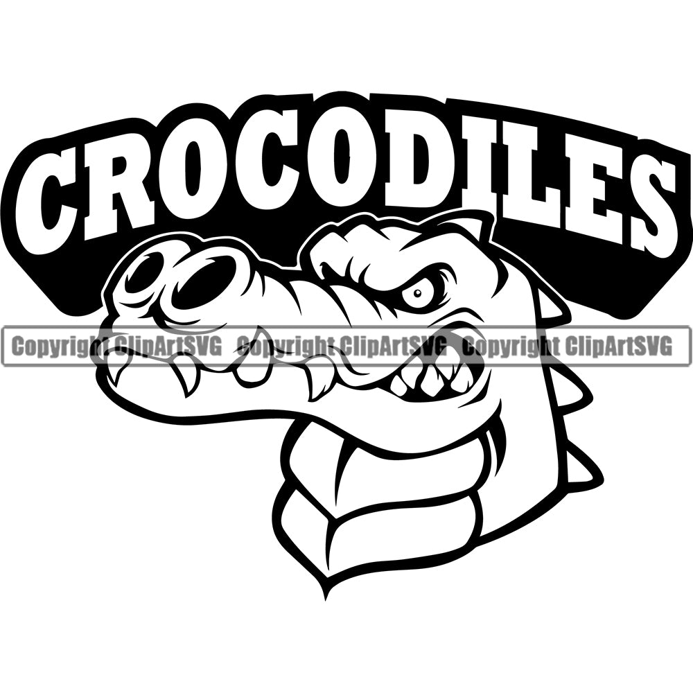 alligator head logos