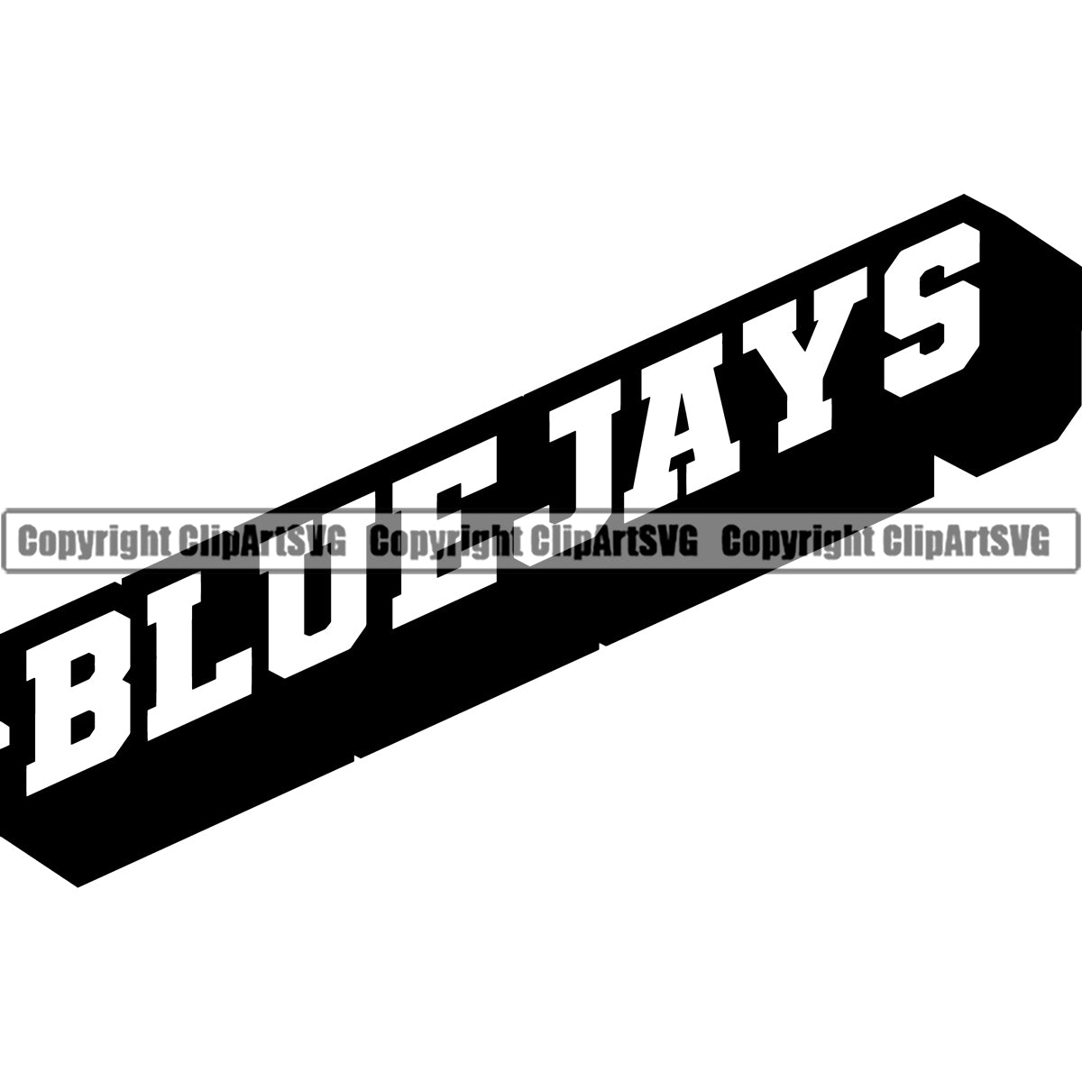 Blue jay silhouette, Blue jay mascot logo, Blue jay Black and