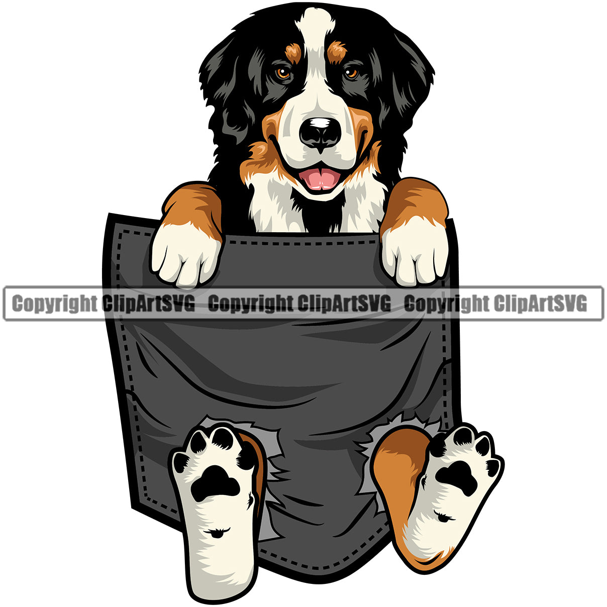 A Cartoon Dog Playing American Football Royalty Free SVG, Cliparts