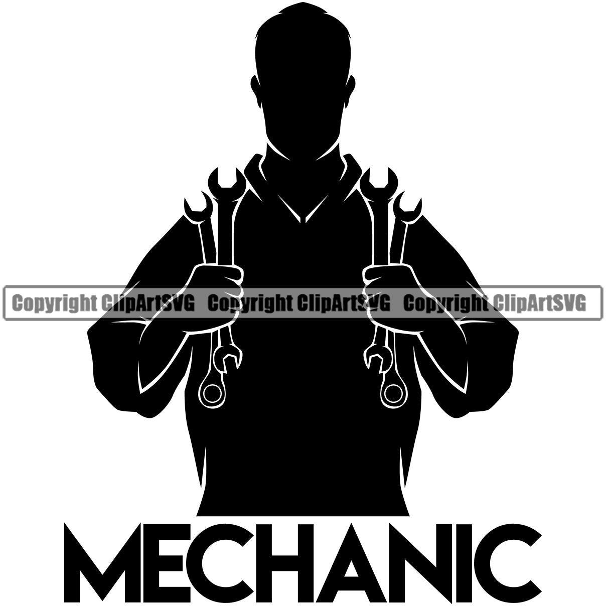 mechanic vector clipart chicago