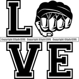 Sports Boxing Boxer MMA Fighter Mask ClipArt SVG