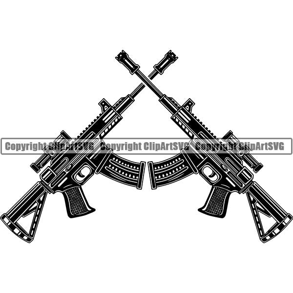 Military Weapon Gun Machine dfghdf ClipArt SVG – ClipArt SVG