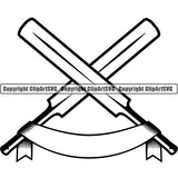 Sports Game Cricket ClipArt SVG