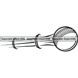 Sports Game Cricket Motion ClipArt SVG