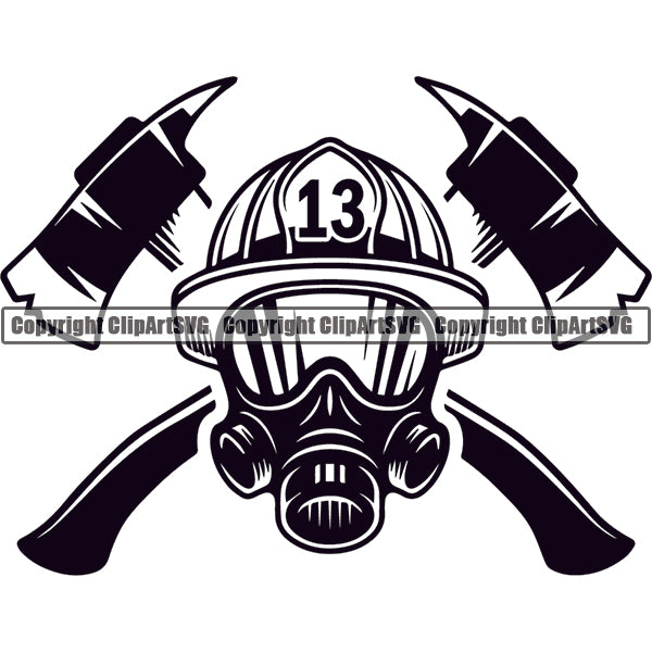 Firefighter – ClipArt SVG