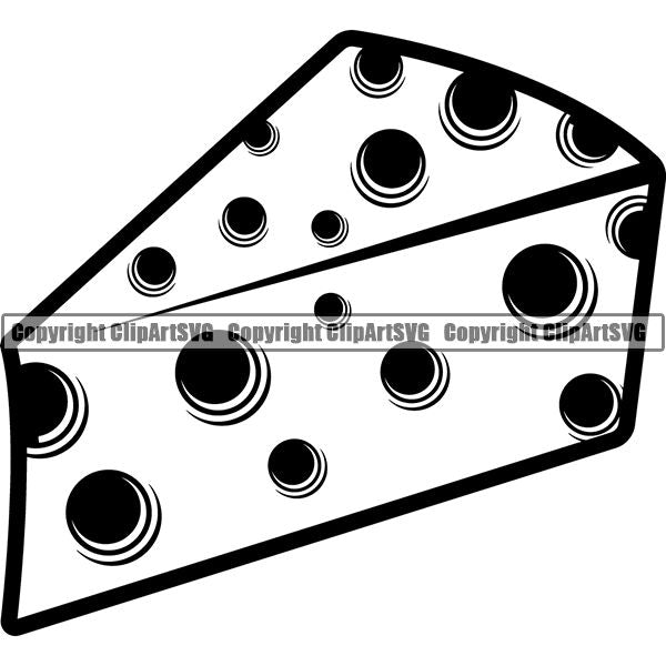 Food Cheese ClipArt SVG