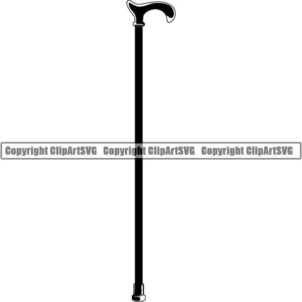 Medical Doctor Nurse Hospital Crutch Cane 445tg6rd ClipArt SVG