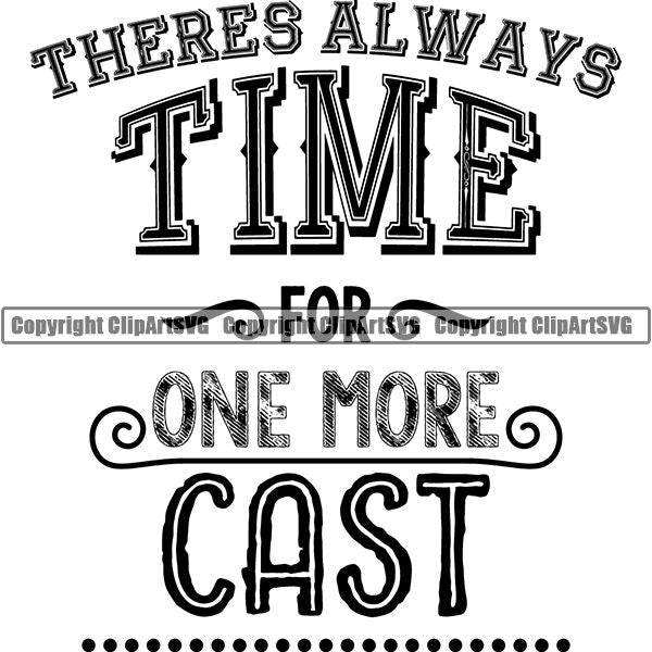 Sports Game Fishing Hunting Fish Hunt Quote ClipArt SVG