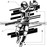 Sports Game Football ClipArt SVG