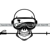 Sports Skiing Ski Snowboarding Snowboard ClipArt SVG