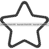 Rope Design Element Nautical Ship Sailing Boat Boating Sail Sailboat Knot ClipArt SVG