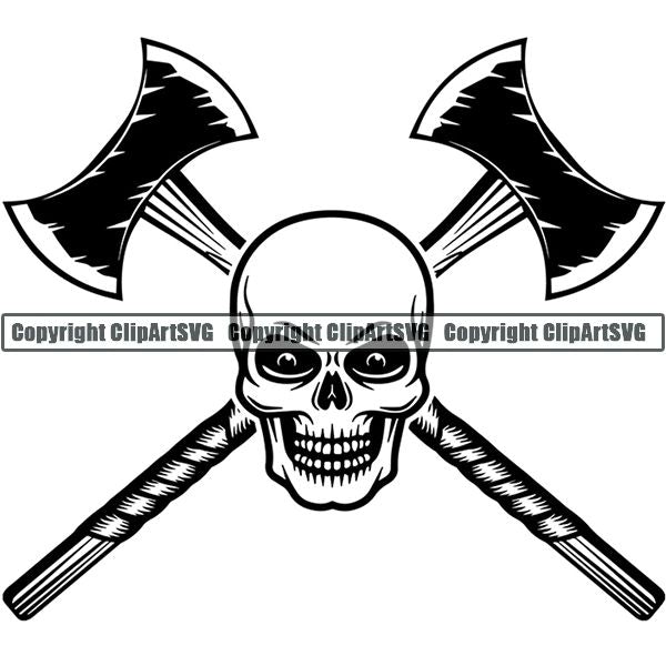 Construction Woodworking Carpenter Lumberjack Logo ClipArt SVG