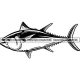Sports Game Fishing Hunting Fish Hunt Fish Tuna Bluefin ClipArt SVG