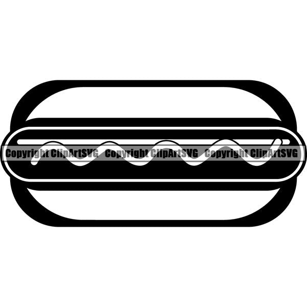 Food Hot Dog ClipArt SVG