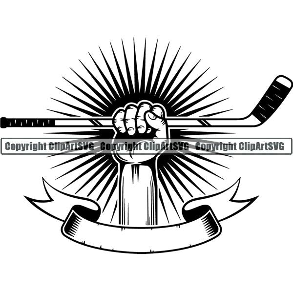 Sports Hockey Hand Sunburst Ribbon.jpg