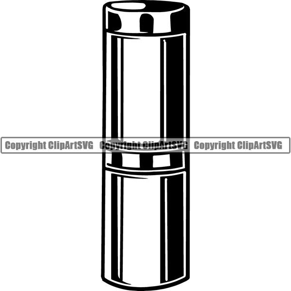 Fashion Beauty Cosmetology Cosmetics Makeup Lipstick tgg7a7 ClipArt SVG