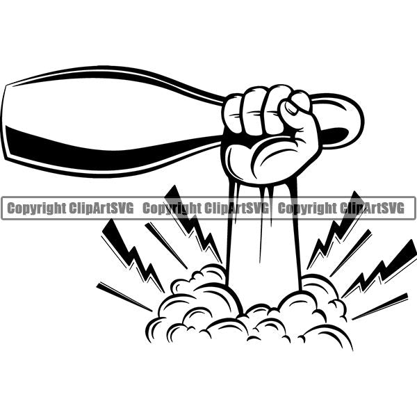 Sports Game Bowling Bowler Bowl Pin ClipArt SVG