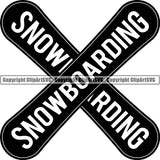 Sports Snowboarding Snowboard Skiing Ski Logo ClipArt SVG