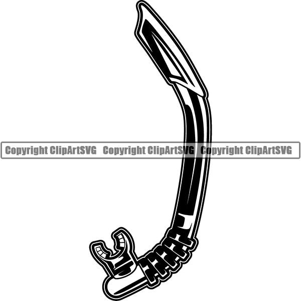 Diving Dive Diver Equipment Nautical Sailing Boating Sail Boat Sailboat ClipArt SVG