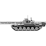 Military Weapon Vehicle Tank ClipArt SVG