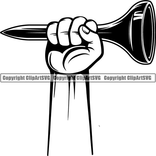 Sports Game Golf Tee ClipArt SVG