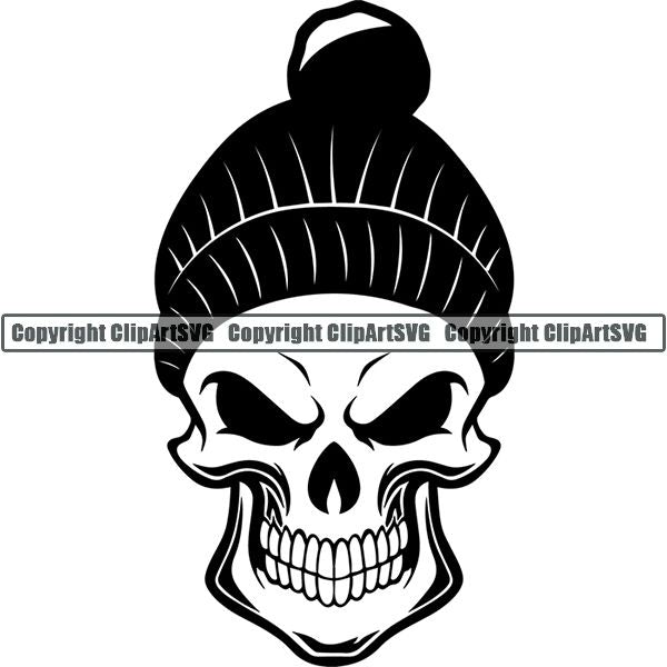 Construction Woodworking Carpenter Lumberjack Ski Hat ClipArt SVG