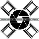 Photography Photographer Photograph Camera Shutter Speed Logo ClipArt SVG