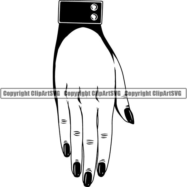 Fashion Beauty Cosmetology Cosmetics Makeup Fingernails fgsfd52 ClipArt SVG