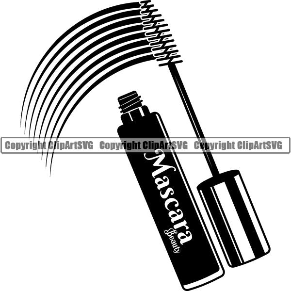 Fashion Beauty Cosmetology Cosmetics Makeup Mascara 6yyh7 ClipArt SVG