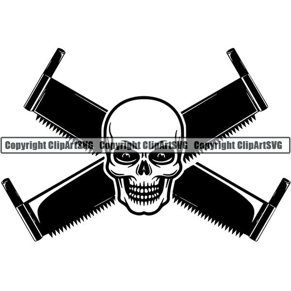 Construction Woodworking Carpenter Lumberjack Logo ClipArt SVG