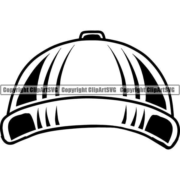 Construction Woodworking Carpenter Lumberjack Hat ClipArt SVG