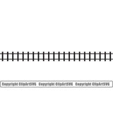 Locomotive Train Track Design Element  Black Line Straight.jpg