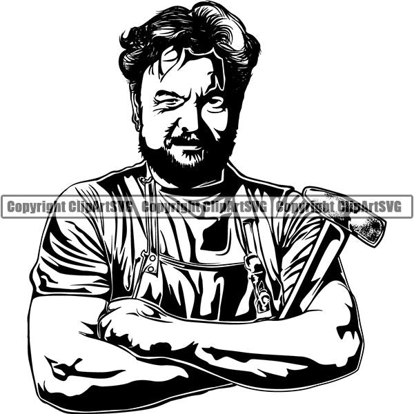 Blacksmith Metalwork Metal Forge Weld Welder Welding ClipArt SVG