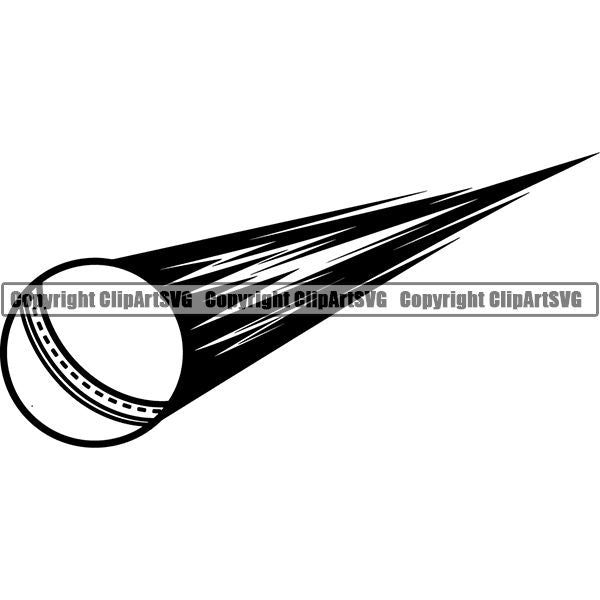 Sports Game Cricket Motion ClipArt SVG