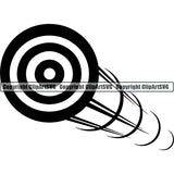 Sports Game Archery Motion ClipArt SVG