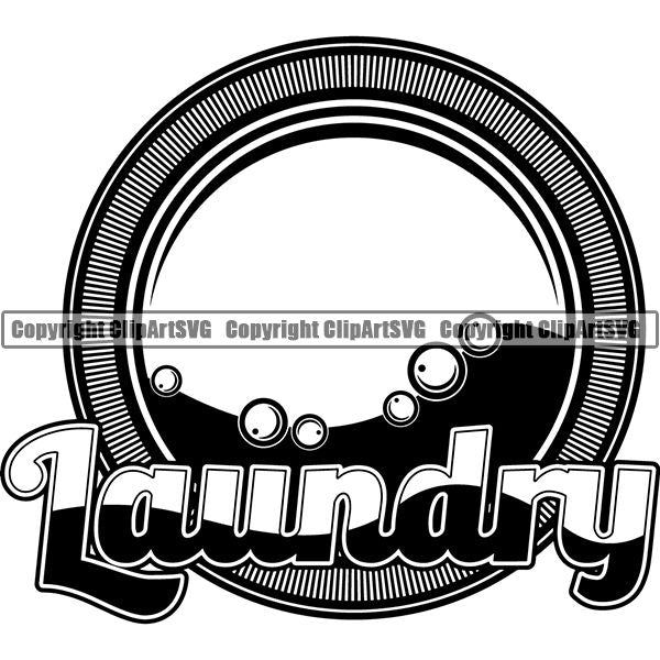 Maid Cleaning Service Housekeeping Housekeeper Logo ClipArt SVG