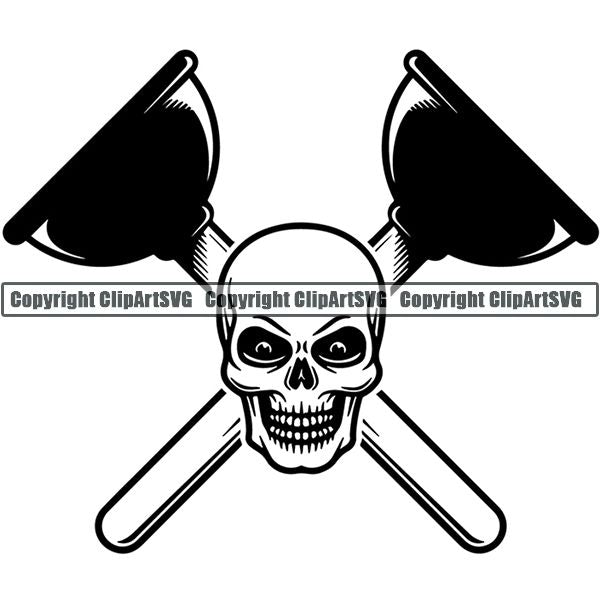 Plumbing Plumber Pipe Repair Service Logo ClipArt SVG