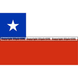 Country Flag Square Chile ClipArt SVG